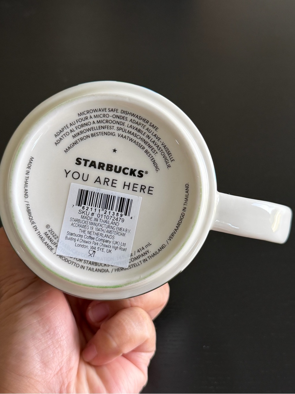 Starbucks NWOB Salzburg You Are Here Collection 14 Fl Oz Mug - Picture 4 of 4